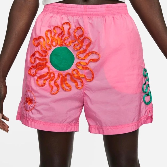 NIKE Euphoria Project Athleisure Pink Groovy Shorts - Picture 1 of 6